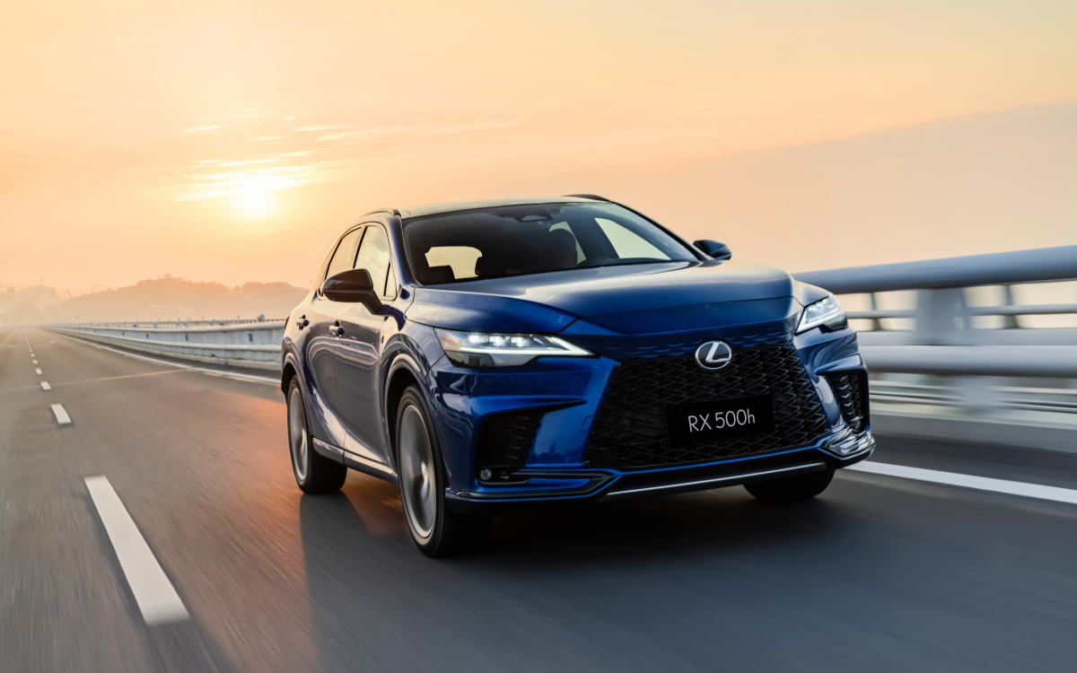 Ausstattungen & Spezifikationen, Lexus RX F SPORT + 500h